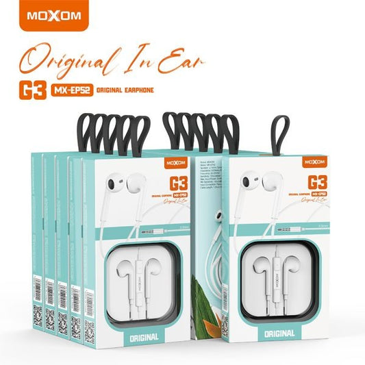 Moxom MX-EP52 3.5MM Wired Earphones With Mic and Remote