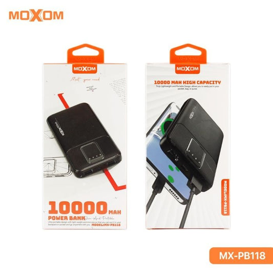 MOXOM Power Bank BackUp 10000mAh MX-PB118