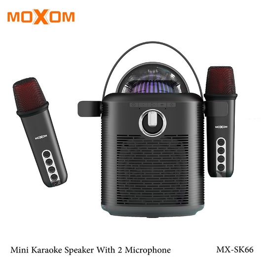 Moxom MX-SK66 Marshmallow Wireless TWS Karaoke Speaker