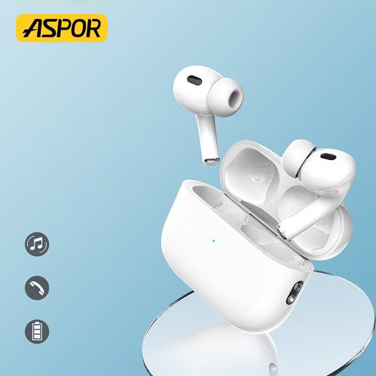 Aspor A620 TWS Headphone Bluetooth Earbuds Lightning Charging