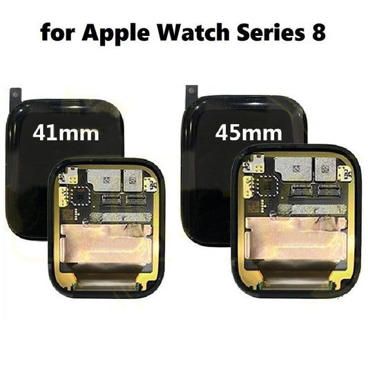 Compatible LCD Screen Assembly For iWatch Series 8 41mm Black