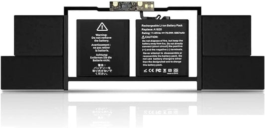 Compatible A1820 BATTERY FOR MACBOOK PRO 15" RETINA A1707 2016 & 2017