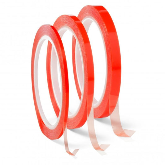 10mm*50M Double Sided Adhesive Sticky Tape Red