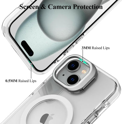 Case Artistry Magsafe Cam Ring Rhino Case For iPhone 16 Pro Clear