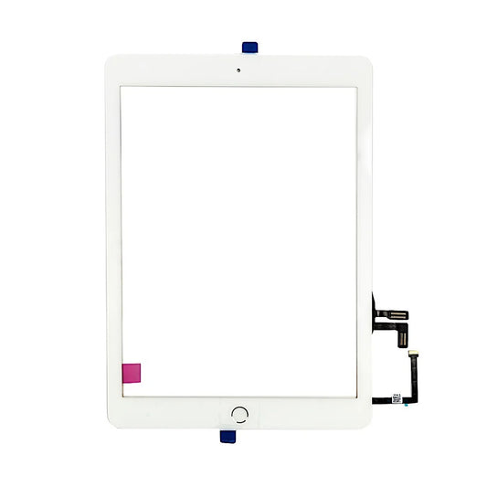 Touch Digitizer iPad 5th Gen 2017 With Tape White & Tesa Tape