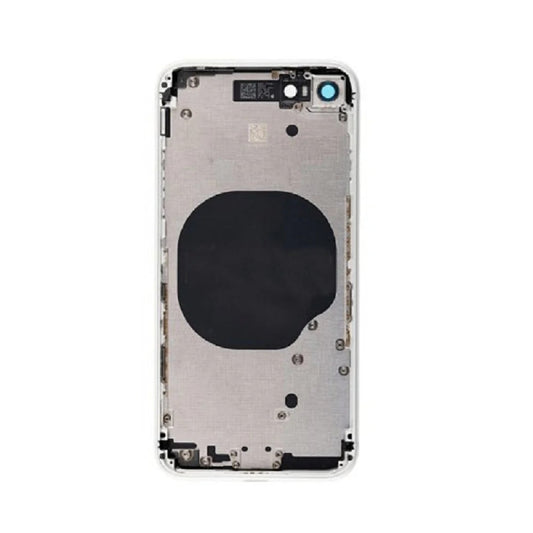 Compatible Middle Frame Back Housing With Glass Iphone SE 3rd Gen 2022 Silver