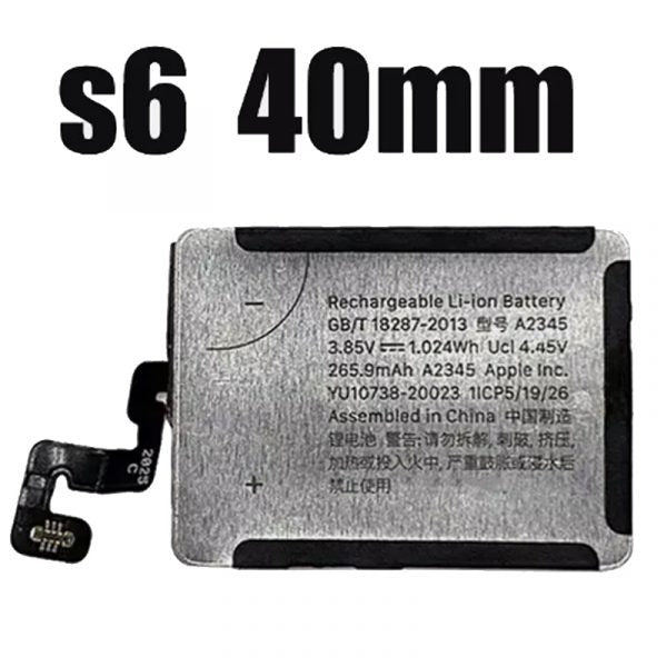 Compatible Battery For iWatch Series 6 40mm