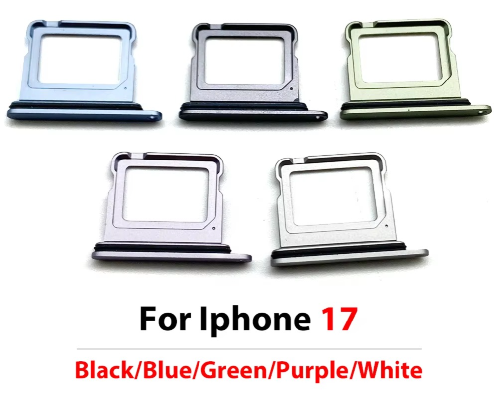 Replacement Sim Card Tray For iPhone 17 Black