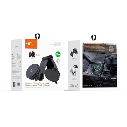 Vidvie HC1541 Suction Cup Type Magnetic Folding Holder