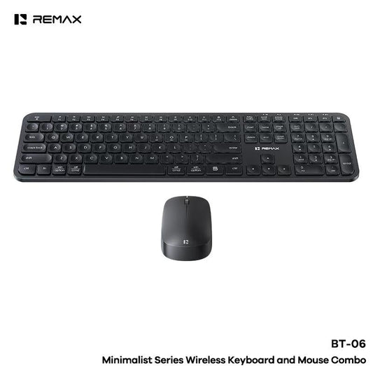 REMAX Minimalist Series Wireless Keyboard and Mouse Combo BT-06
