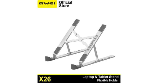 AWEI X26 Multi Height Adjustment Foldable Laptop Holder For Gaming