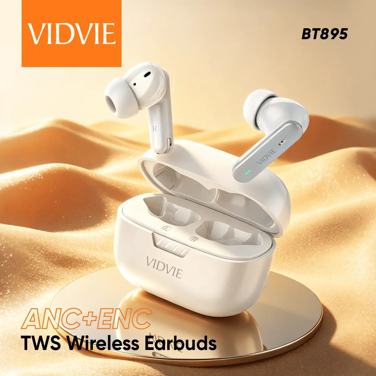 Vidvie In-Ear ANC + ENC TWS Wireless Earphone BT895