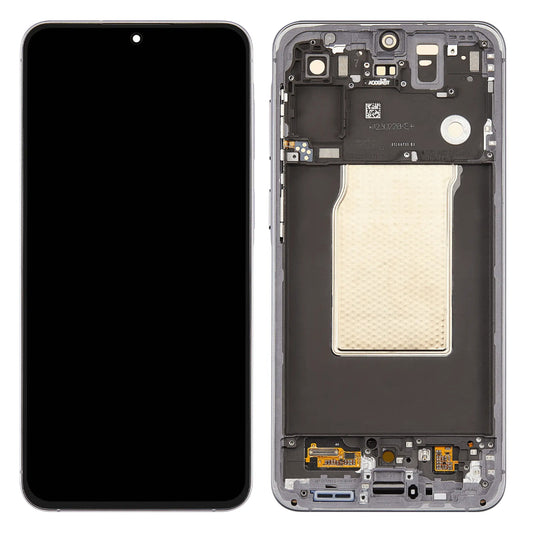 Replacement Lcd Screen With Frame for Samsung Galaxy A57 5G Black OEM