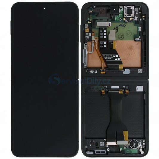 Replacement Lcd Screen Assembly With Frame Samsung Galaxy Flip 7 Black Oem