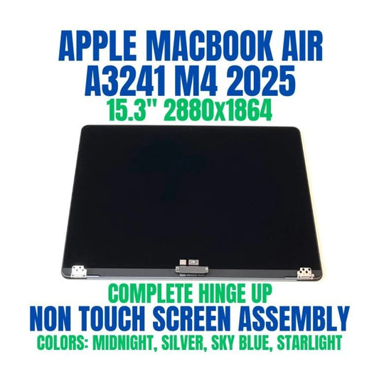 Compatible LCD Screen For Macbook Air 15" A3241 2025 Sky blue