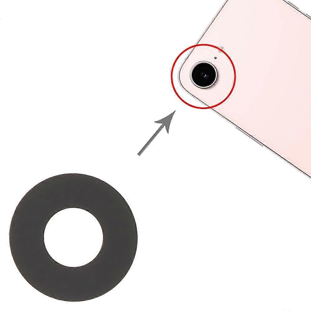 Replacement Back Camera Lens Cover Glass For iPhone 16e / 17e Black