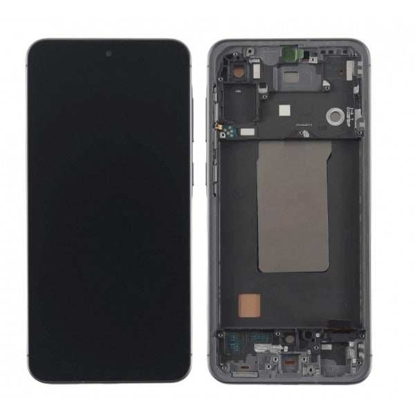 Replacement Lcd Screen With Frame for Samsung Galaxy A56 5G Black Oled
