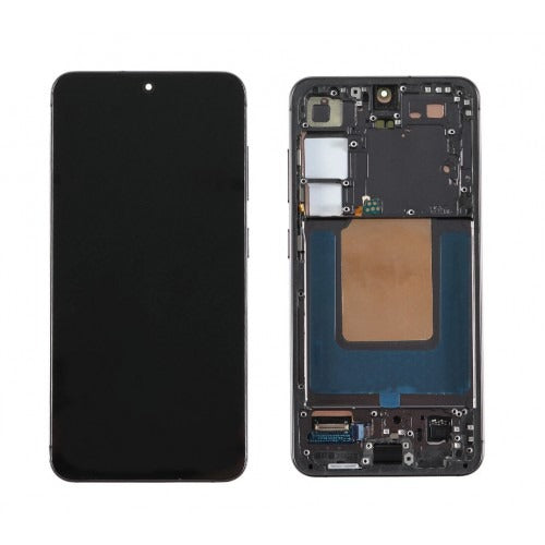 Replacement Lcd Screen with Frame Samsung Galaxy S24 Plus Black Oled