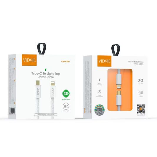 Vidvie CB4011 Type C to Lightning Data Cable 1 Meter