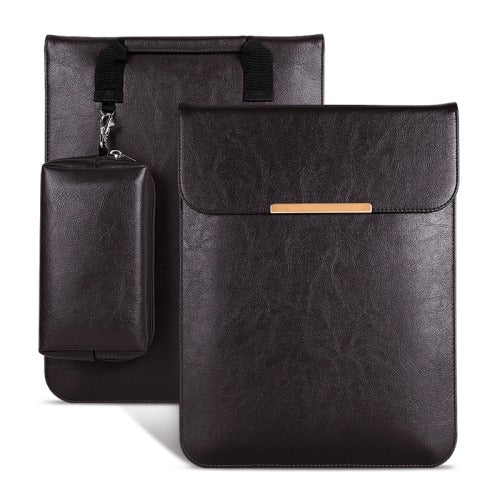 COTECI Notebook PU Liner Bag Black 12-14"