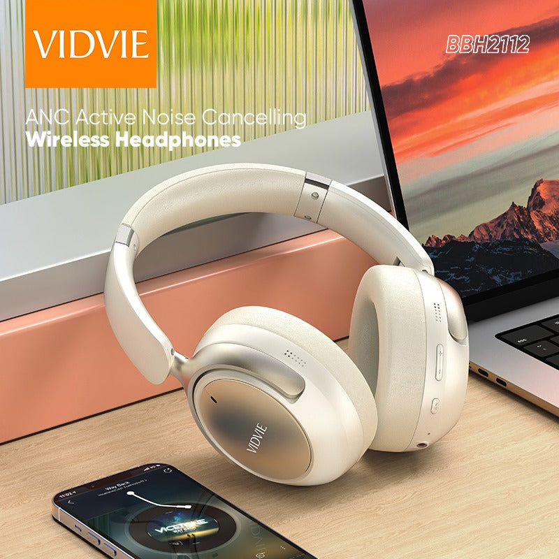 Vidvie BBH2112 ANC Active Noise Cancelling Wireless Headphones