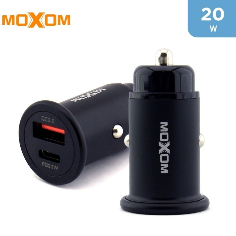 Moxom VC11 PD Car Phone Fast Charger With Type c