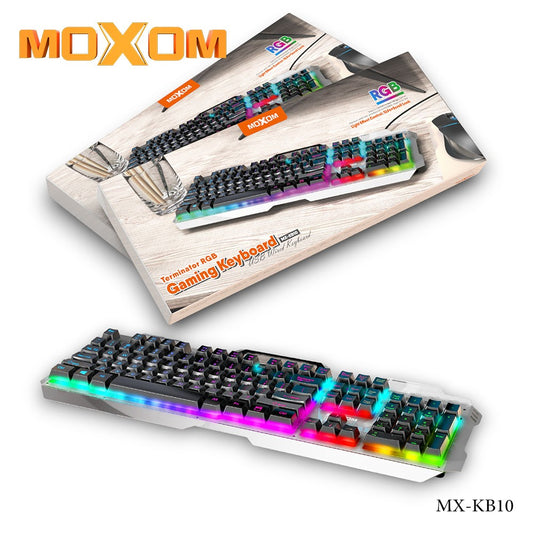 MOXOM MX-KB10 Terminator RGB Gaming Mouse Keyboard