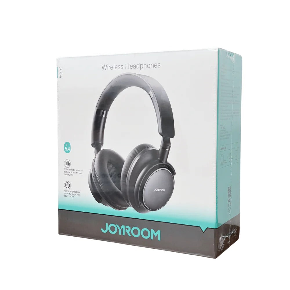 Joyroom JR-OH1 headset with Bluetooth headset black