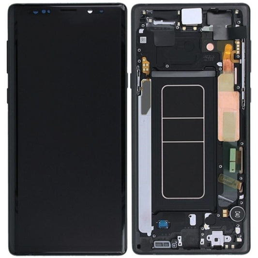 Replacement Lcd Screen Frame for Samsung Galaxy Note 9 Black OEM