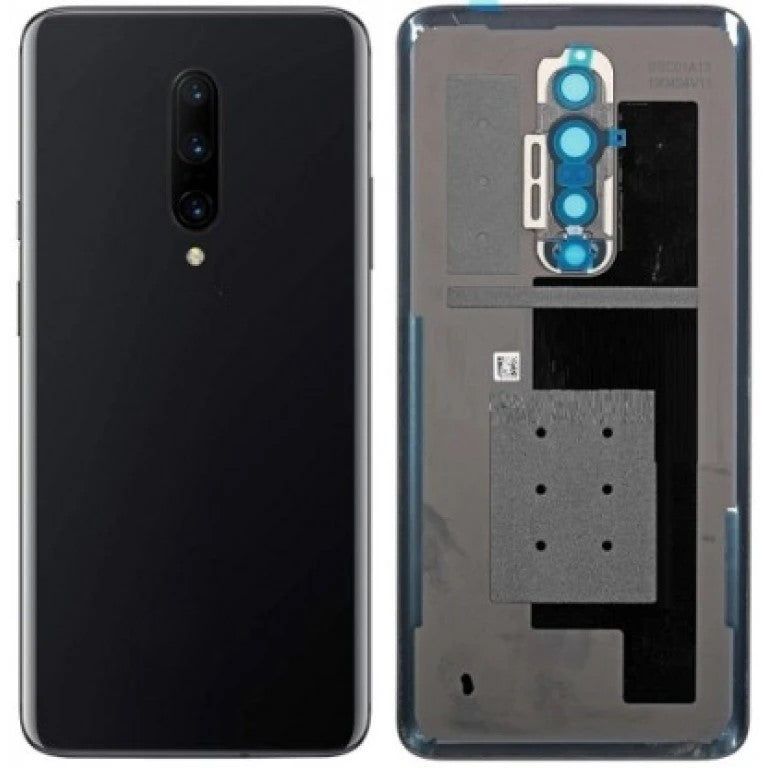 Replacement Back Glass For Oneplus 7 Pro Black