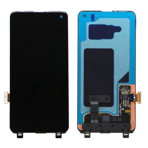 Replacement Lcd Screen Assembly Samsung Galaxy S10 Black (No Frame) OEM