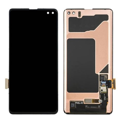 Replacement Lcd Screen Assembly Samsung Galaxy S10 Plus Black (No Frame) OEM