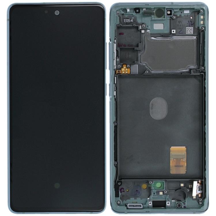 Replacement Lcd Screen Frame Samsung Galaxy S20 FE (Fan Edition) Green OEM