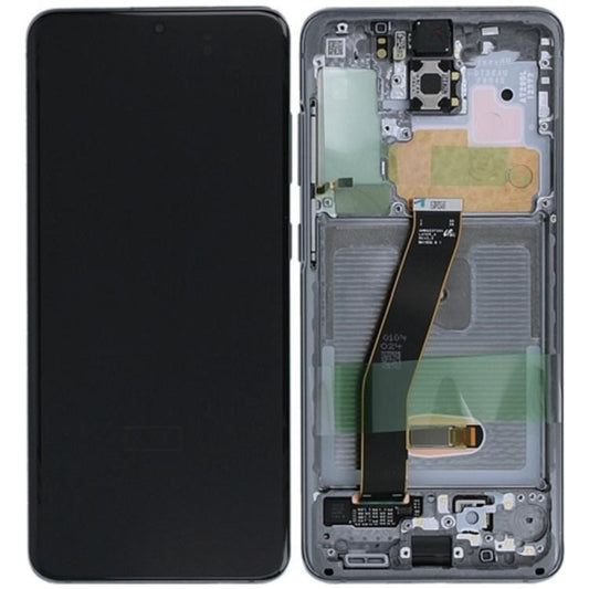 Replacement Lcd Screen with Frame Samsung Galaxy S20 Grey OEM