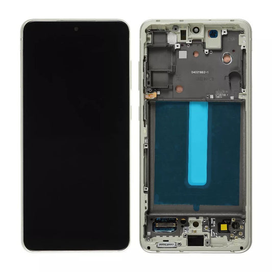 Replacement Lcd Screen Frame Samsung Galaxy S21 FE (Fan Edition) Green OEM