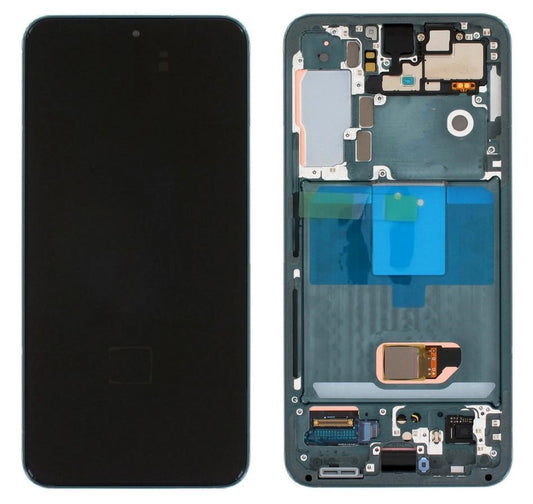 Replacement Lcd Screen with Frame Samsung Galaxy S22 Green OEM