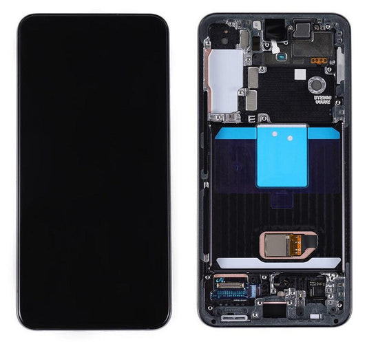 Replacement Lcd Screen with Frame Samsung Galaxy S22 Black OEM