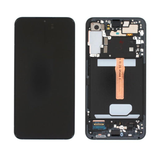 Replacement Lcd Screen with Frame Samsung Galaxy S22 Plus Black OEM