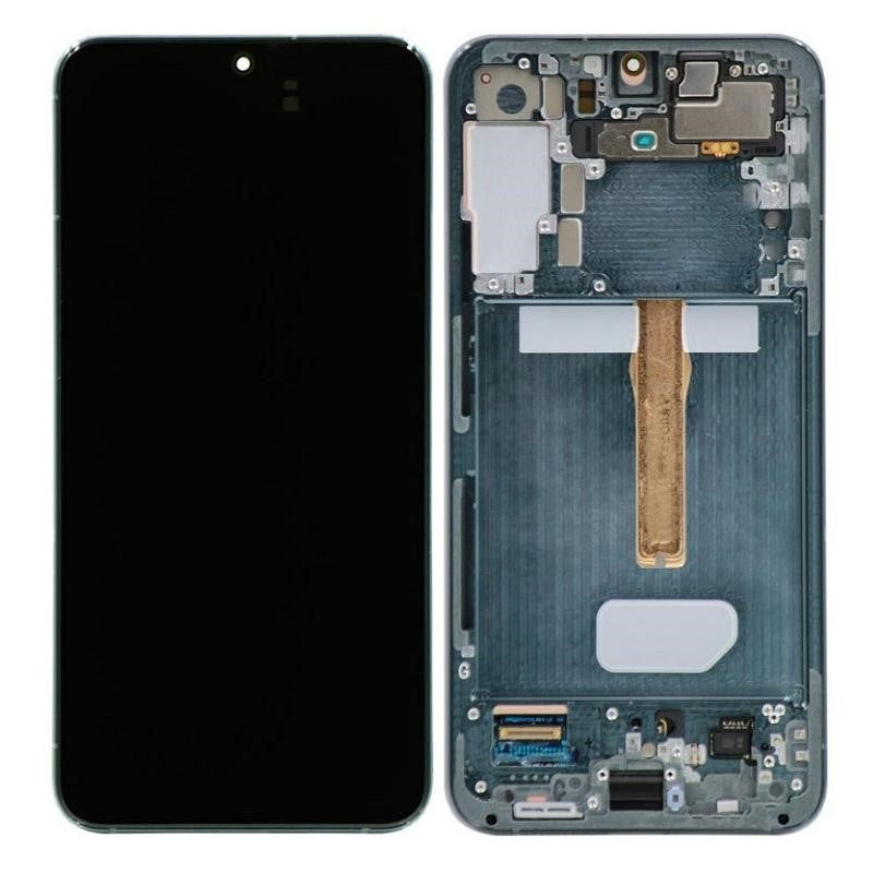 Replacement Lcd Screen with Frame Samsung Galaxy S22 Plus Green OEM