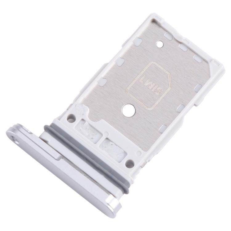 Replacement Sim Card Tray For Samsung S23 5G / S23 Plus 5G Silver