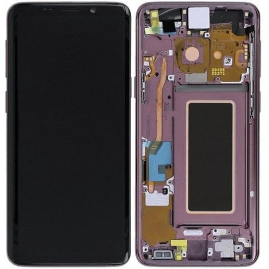 Replacement Lcd Screen Frame Samsung Galaxy S9 Purple OEM