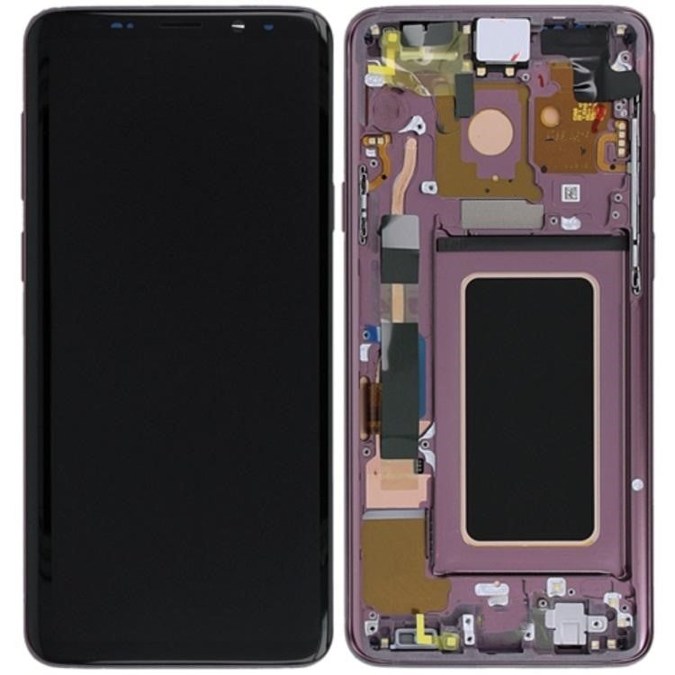 Replacement Lcd Screen Frame Samsung Galaxy S9 Plus Purple OEM