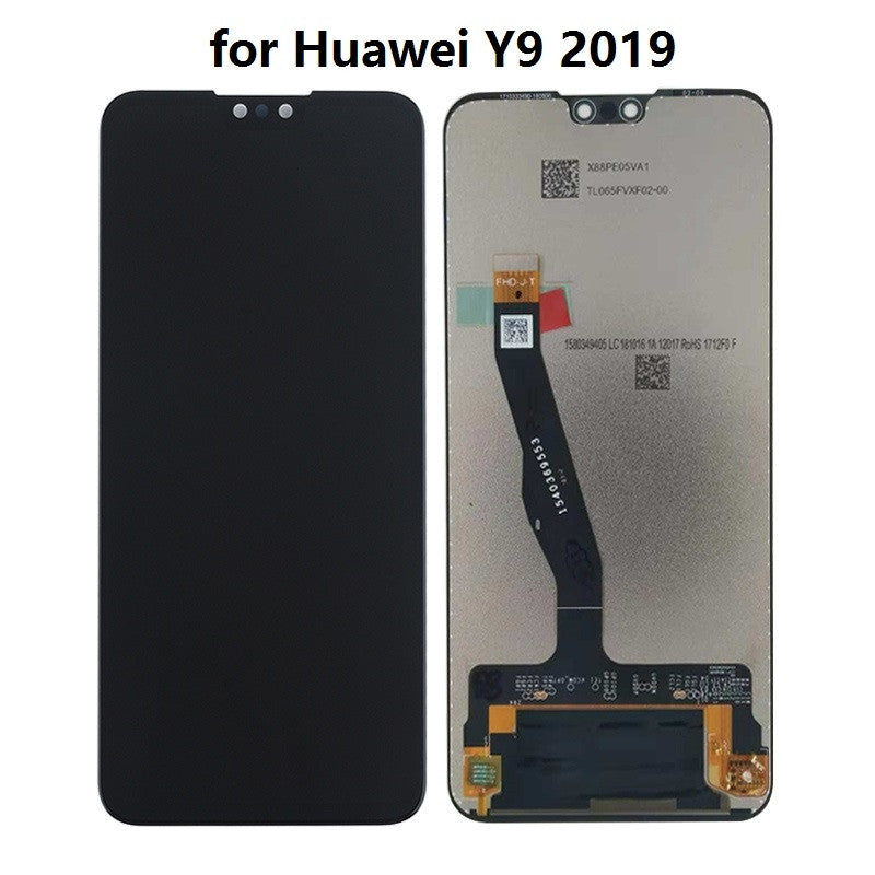 Replacement Lcd Screen Digitizer For Huawei Y9 2019 Black